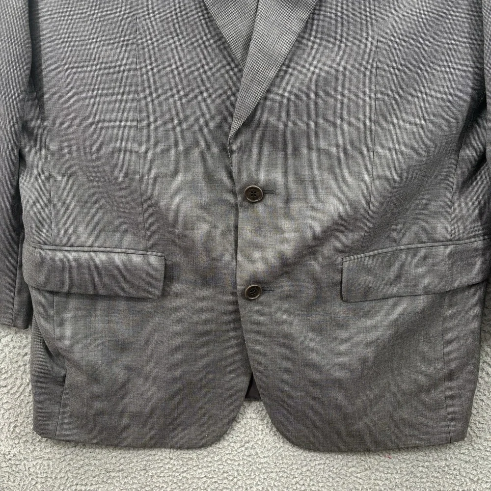 Brooks Brothers Sport Coat Mens 40R Gray Loro Piana Super 110s Worsted Wool USA